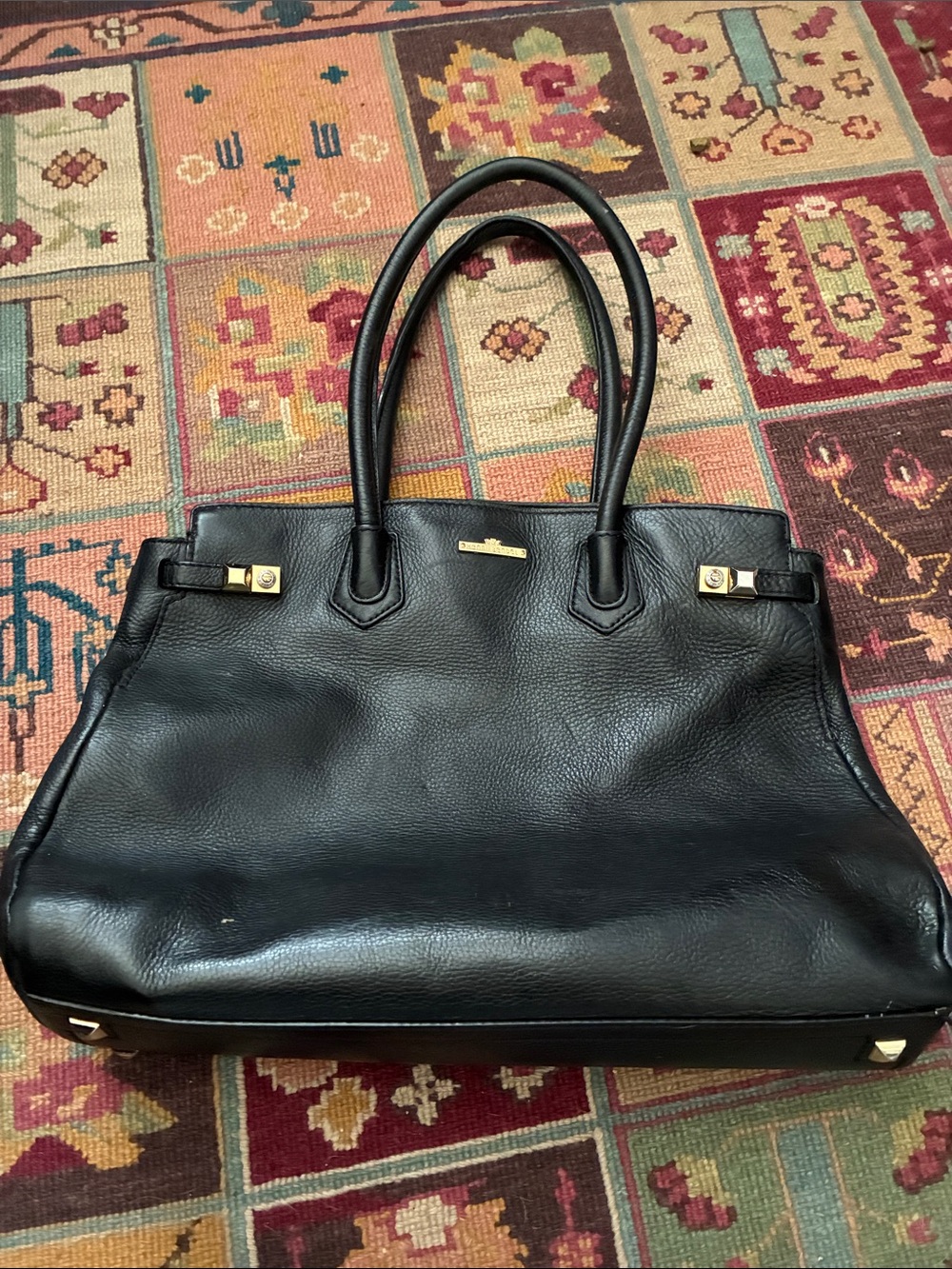 Henri Bendel leather tote
